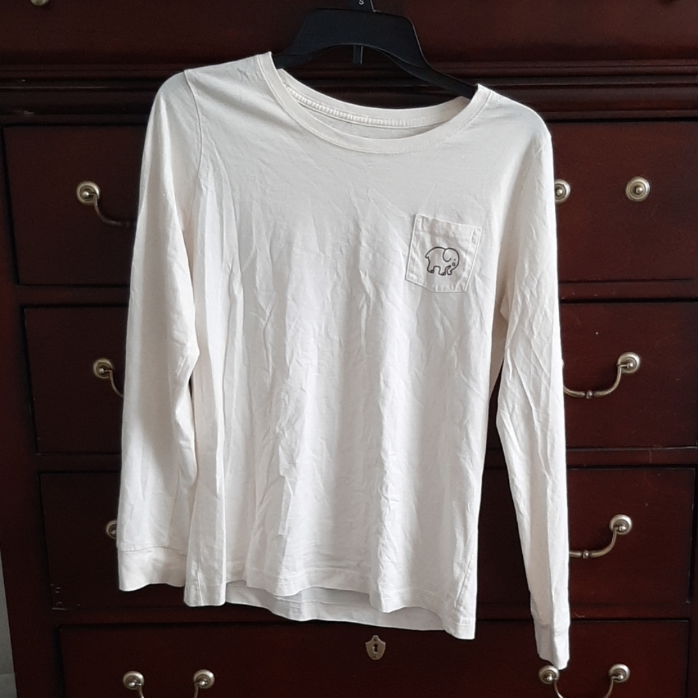 Ivory Ella long sleeve tee